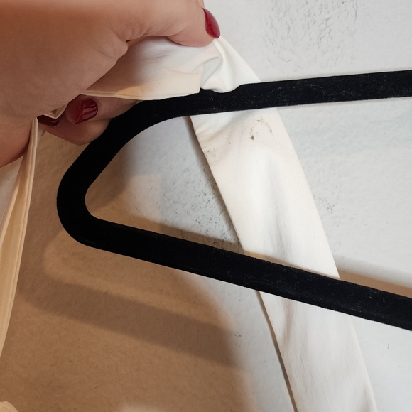 Theory Cinch Hem Button Front White Sleeveless Dress Belted Pockets Size 8 - Picture 8 of 16